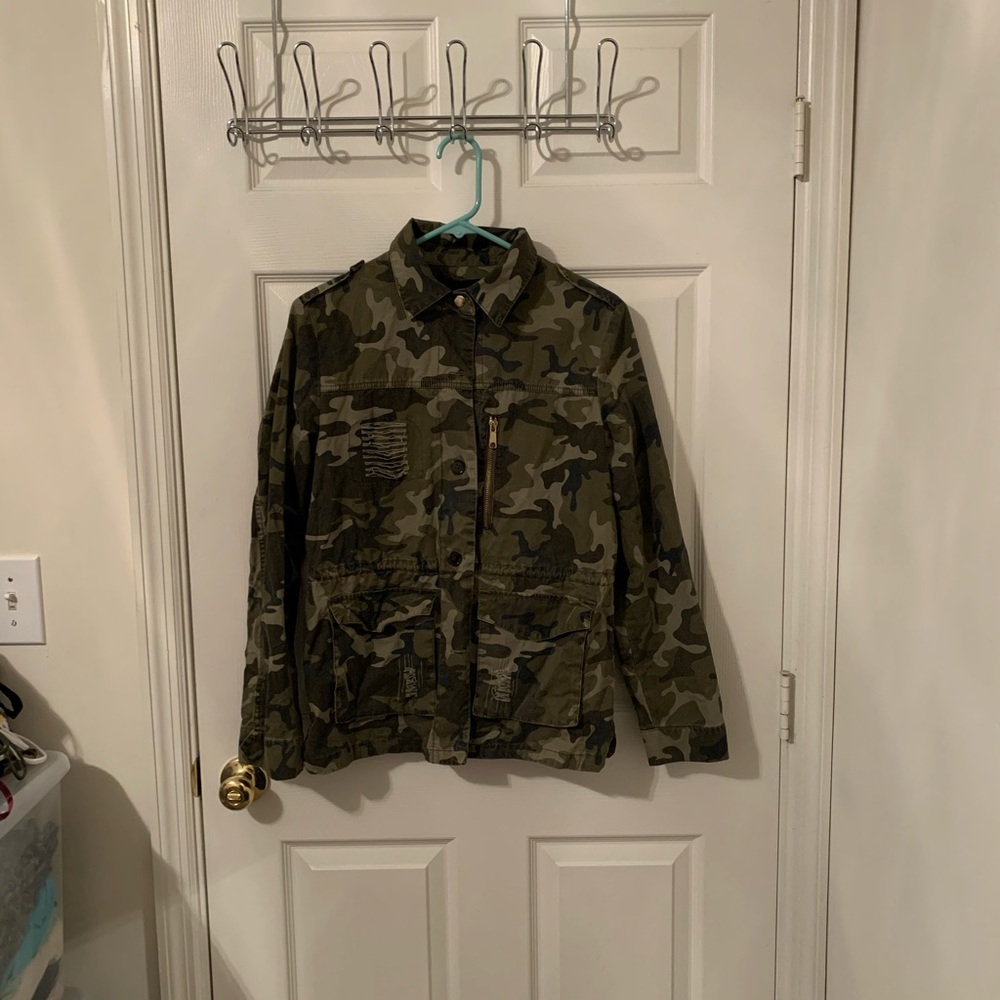 love tree camouflage jacket